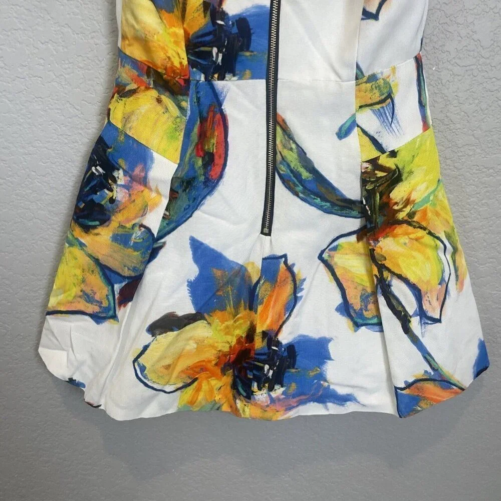 Milly Minis Of New York Milly Pop Art Floral Racerback Dress 10 Girls Sleeveless